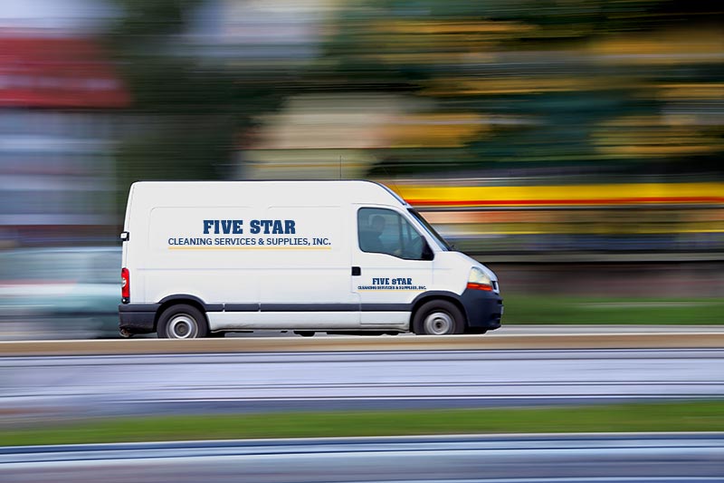 Five Star Cleaning Services & Supplies, Philadelphia, PA - Delivery Services